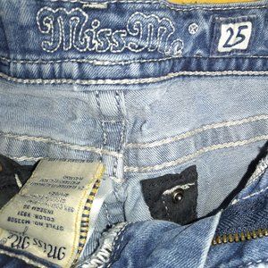 Womens, Miss me Jeans. Size 25 boot cut.